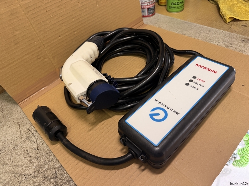 LEAF/リーフ/流用等 日産純正充電ケーブル/7.5ｍ 29690 3NA1A 専用ケース付属 良品！_画像2