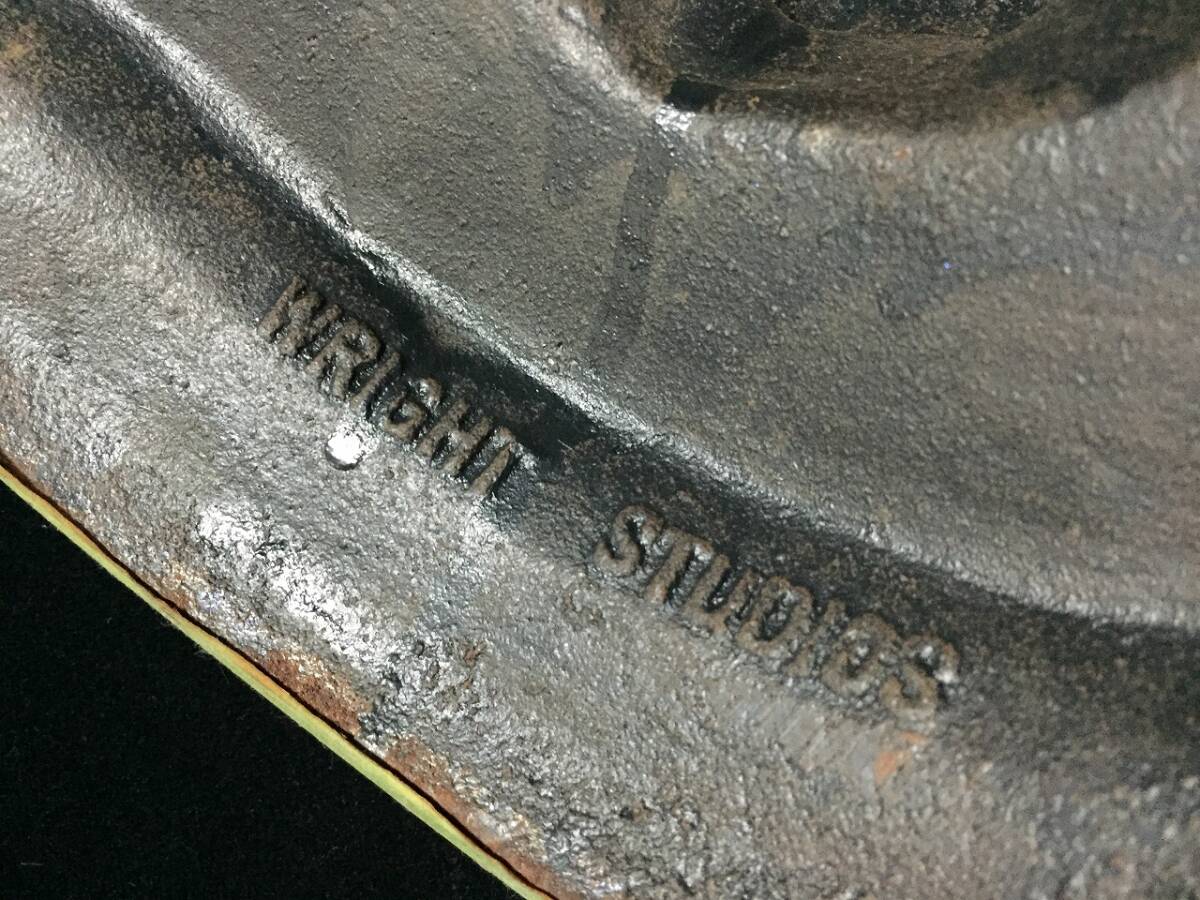 Z1507-100/ 金属製 ふくろう 梟 不苦労 置物 インテリア オブジェ レトロ ビンテージ_画像10