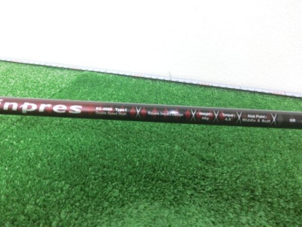 ♪YAMAHA ヤマハ inpres X 4.6D Type S 1W ドライバー 10° /純正 シャフト DX-408D FLEX-SR G8532♪_画像6