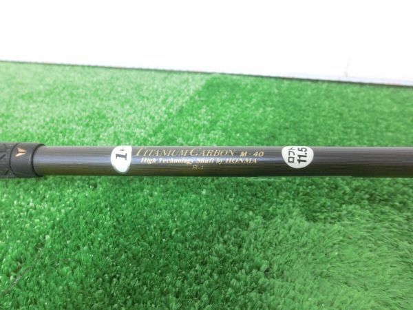 激安♪HONMA ホンマ BIG-LB 1W ドライバー 11.5° /純正 シャフト TITANIUM CARBON FLEX-R-1 J0442♪_画像6