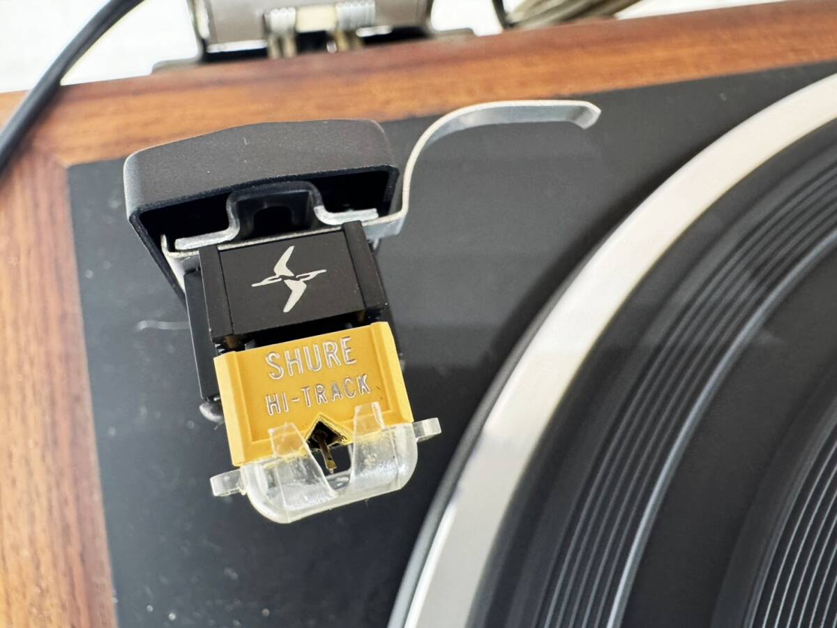 1 иен ~ MICRO микро MR-611 SHURE Sure -M91ED запись плеер Vintage проигрыватель аудио электризация подтверждено 