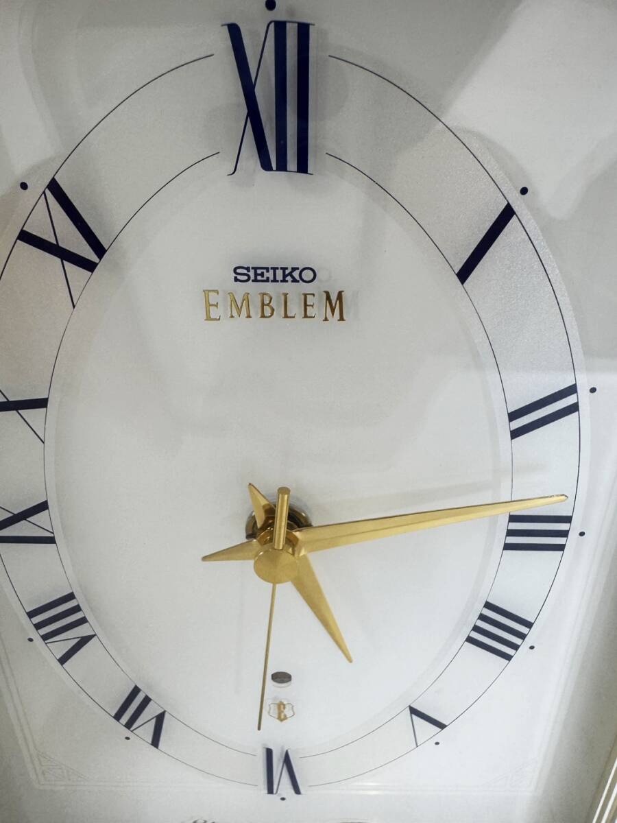 1 иен ~ SEIKO EMBLEM Seiko эмблема радиоволны класть часы HW530G010D музыка мелодия настольные часы 