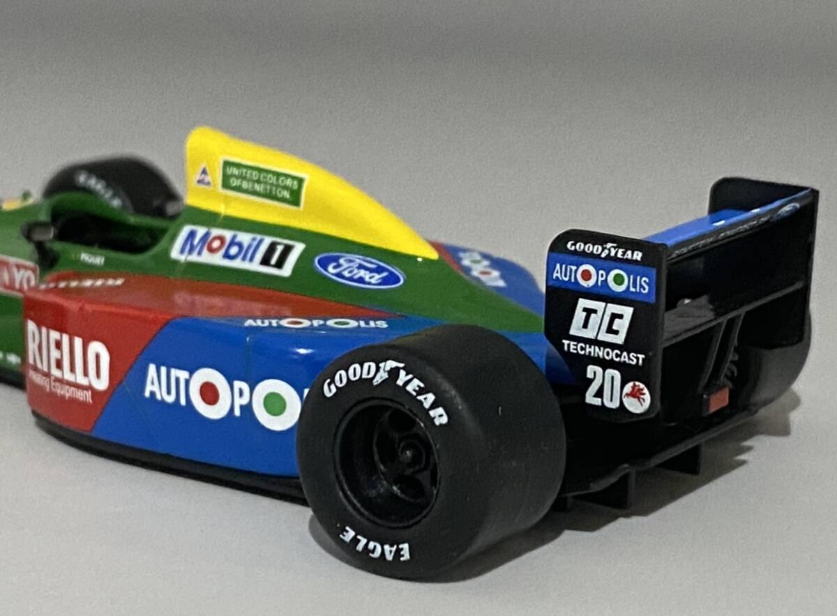 1/43 Benetton Ford B190 1990 Nelson Piquet #20 3.5L V8 ◆ 3位 1990 FIA F1 World Championship ◆ ベネトン ネルソン ピケ _画像9
