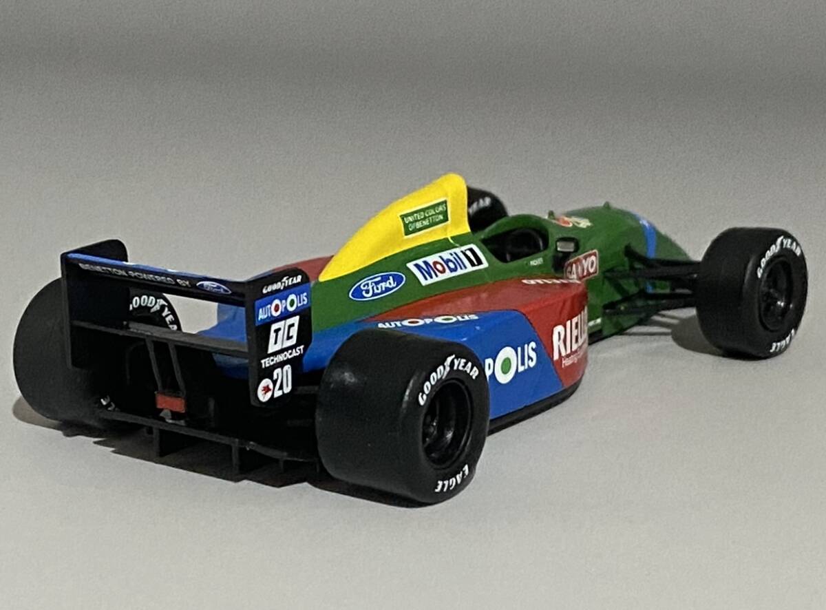 1/43 Benetton Ford B190 1990 Nelson Piquet #20 3.5L V8 ◆ 3位 1990 FIA F1 World Championship ◆ ベネトン ネルソン ピケ _画像4