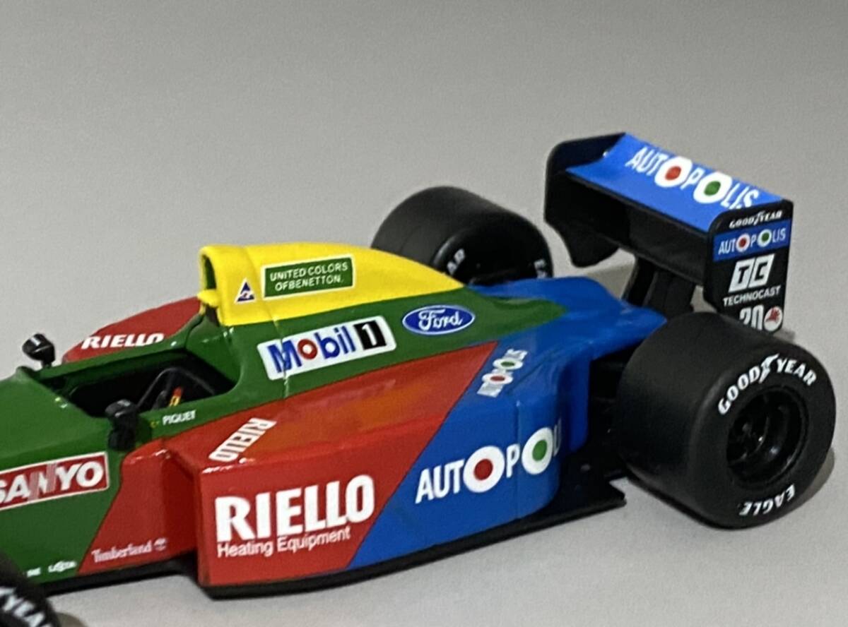 1/43 Benetton Ford B190 1990 Nelson Piquet #20 3.5L V8 ◆ 3位 1990 FIA F1 World Championship ◆ ベネトン ネルソン ピケ _画像8