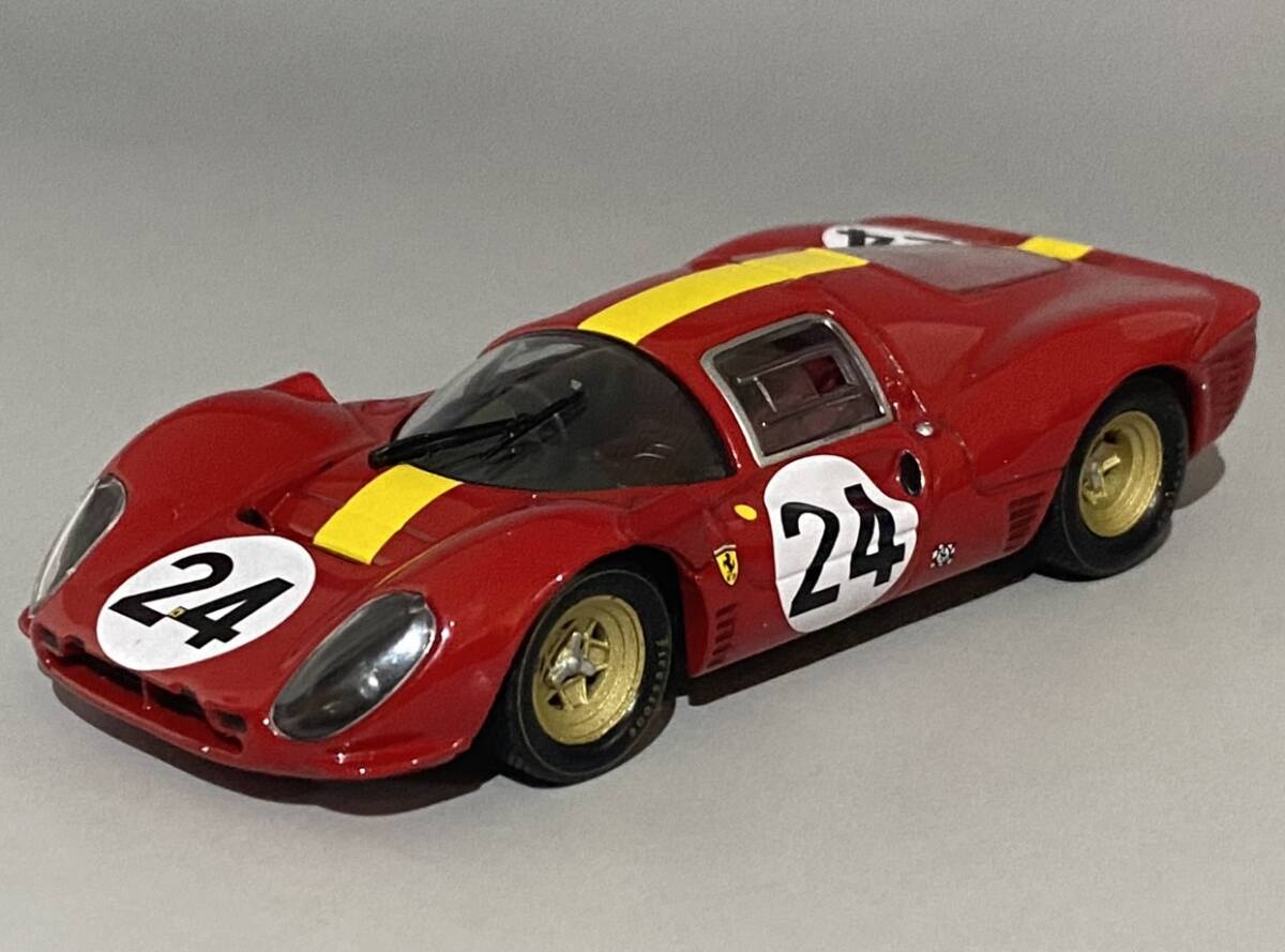 1/43 Ferrari 330 P4 #24 Willy Mairesse / ‘Beurlys’ Jean Blaton ◆ 3位 24h Le Mans 1967 ◆ フェラーリ ル マン24時間レース_画像3