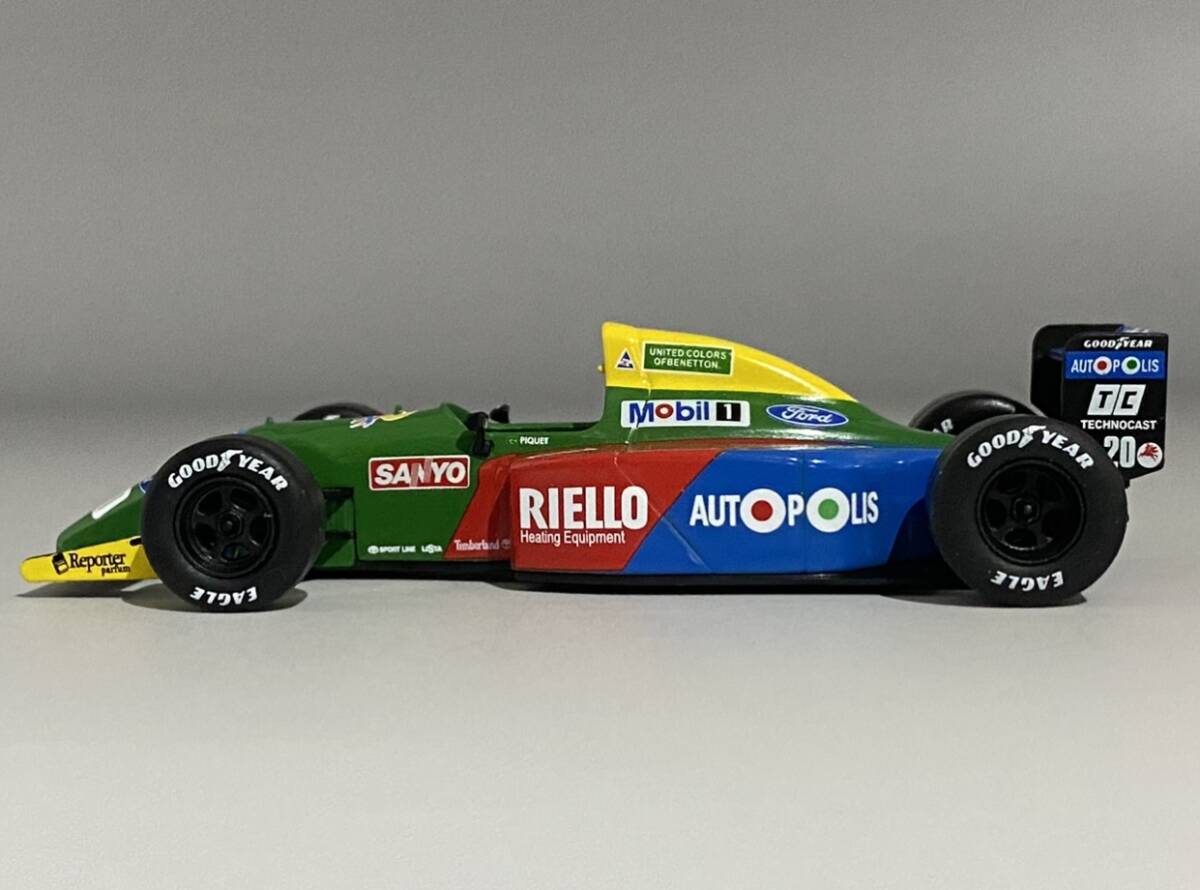 1/43 Benetton Ford B190 1990 Nelson Piquet #20 3.5L V8 ◆ 3位 1990 FIA F1 World Championship ◆ ベネトン ネルソン ピケ _画像6