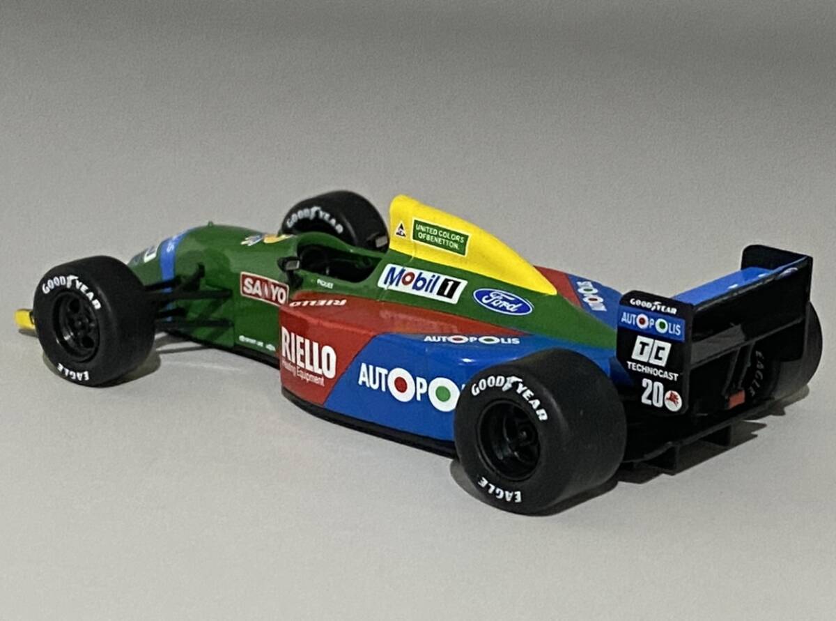1/43 Benetton Ford B190 1990 Nelson Piquet #20 3.5L V8 ◆ 3位 1990 FIA F1 World Championship ◆ ベネトン ネルソン ピケ _画像3