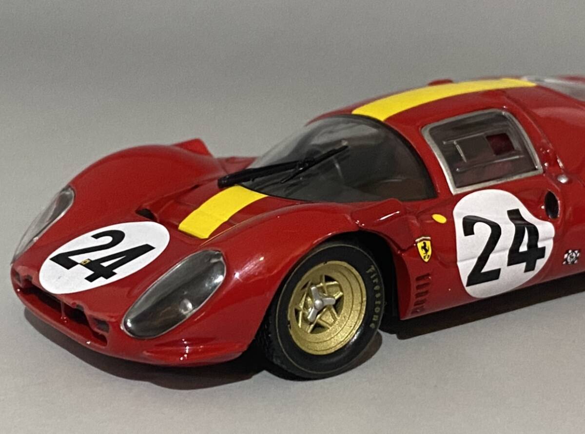 1/43 Ferrari 330 P4 #24 Willy Mairesse / ‘Beurlys’ Jean Blaton ◆ 3位 24h Le Mans 1967 ◆ フェラーリ ル マン24時間レース_画像7