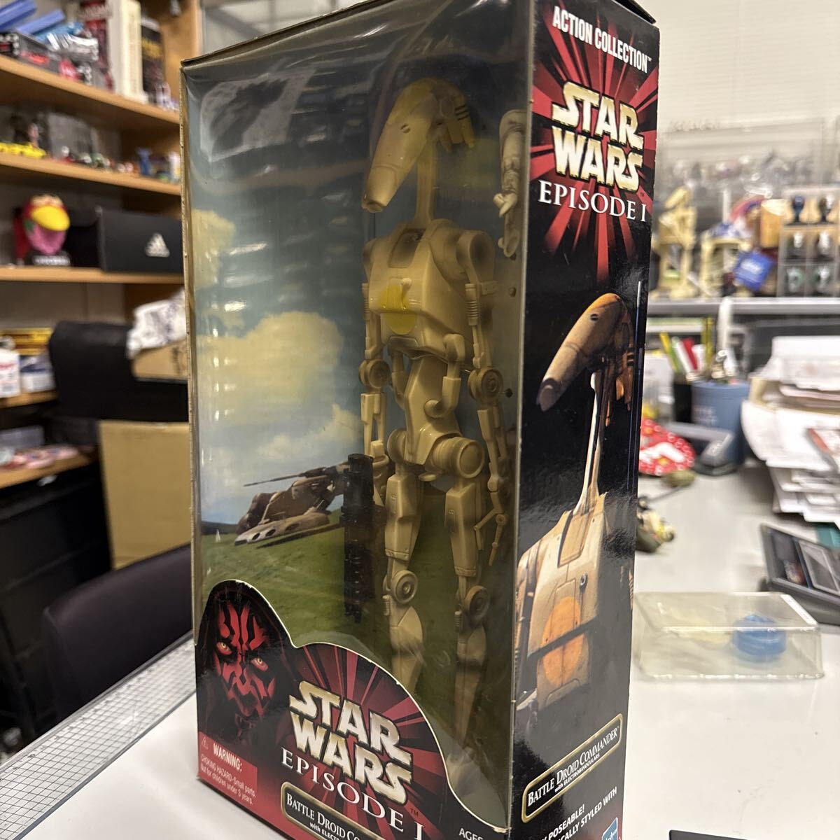 アクションコレクション バトルドロイドコマンダー STAR WARS (スターウォーズ) EP1 12インチフィギュア ハズブロ/トミー_画像3
