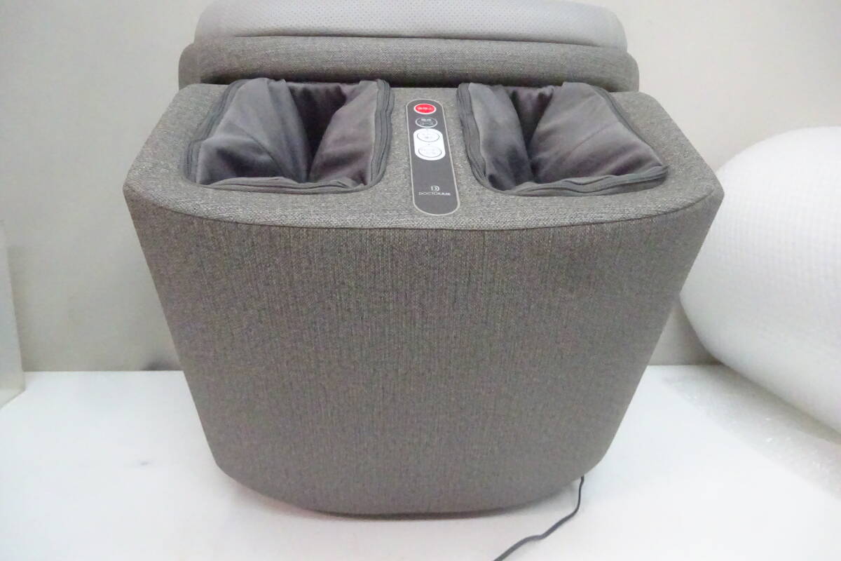 ★149）箱なし-エアー3Dフットマッサージャー?ドクターエア スツール MF-05 足里 ふくらはぎ　説明書なし※中古/動(dòng)作OK/使用感現(xiàn)狀品■140