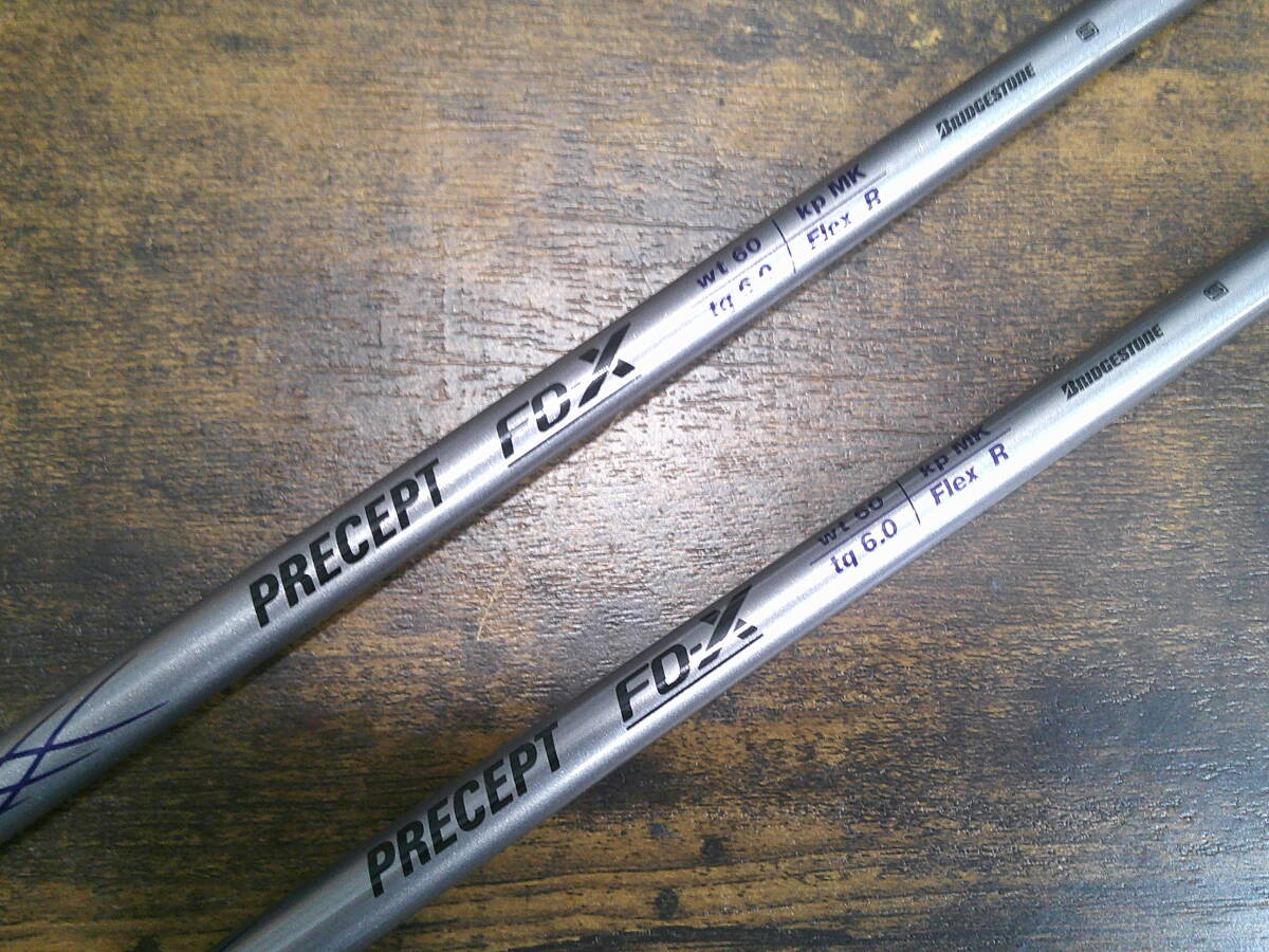 ▼(30)ウッド2本セット・ブリヂストン「PRECEPT/FD-X/3 15°/5 18°」 ※使用感現状品 ■160_画像6