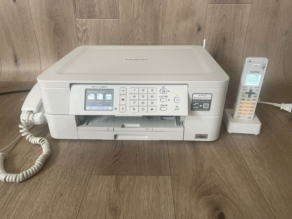 【中古品】brother インクジェット複合機 子機 MFC-J738DN _画像1