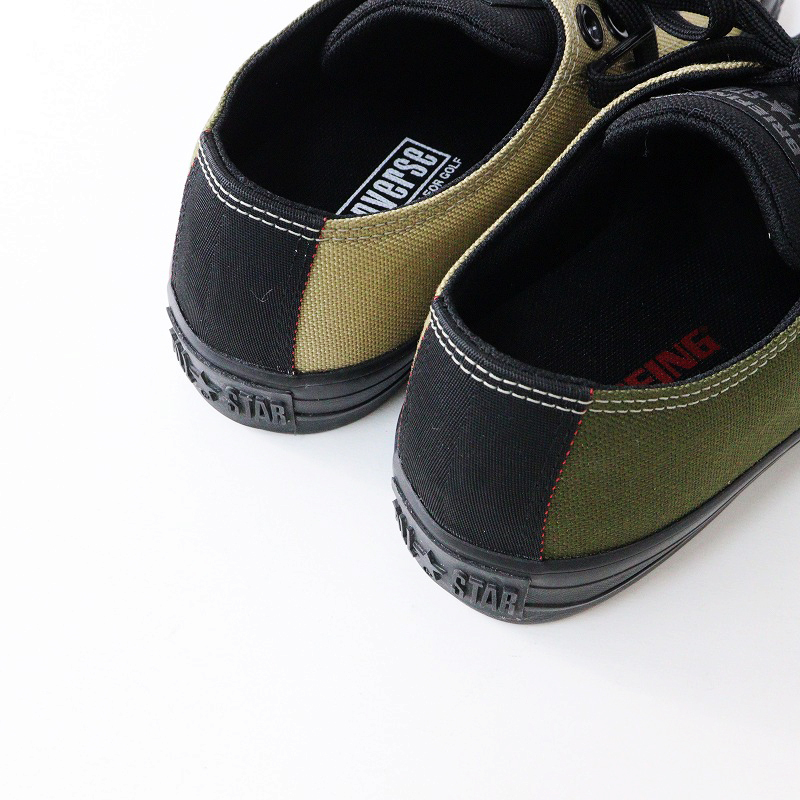 コンバース CONVERSE × ブリーフィング BRIEFING ALL STAR GF OX スニーカー 23.5cm｜カーキ【2400014598001】_画像4