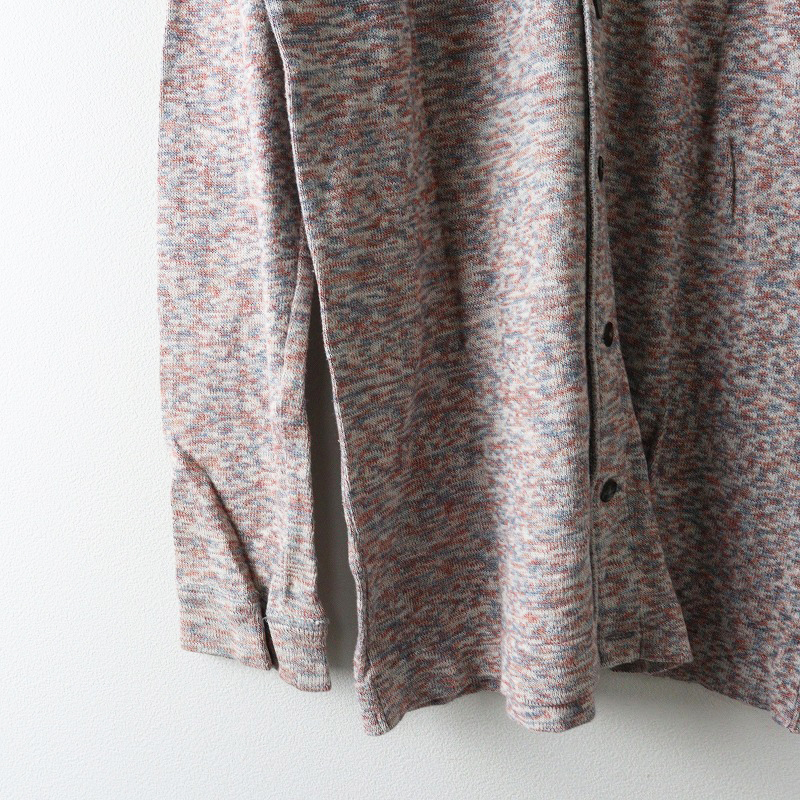 45R' 45rpm フォーティファイブアール メランジニットカーディガン 3＼レッド系 羽織り トップス【2400014613698】_画像4