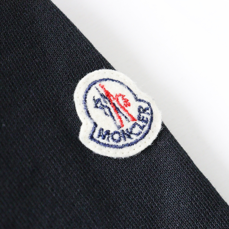 モンクレール MONCLER MAGLIA CARDIGAN スウェット切替ダウンジャケット S｜ブラック 羽織り アウター 前開き 長袖【2400014575644】_画像5