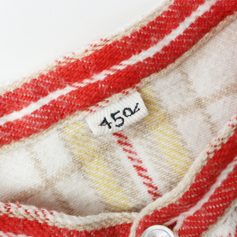 45R 45rpm フォーティファイブアール ONEONE いろいろインドネルのフリルチュニック\ホワイト系 ワンピース【2400014664843】_画像6