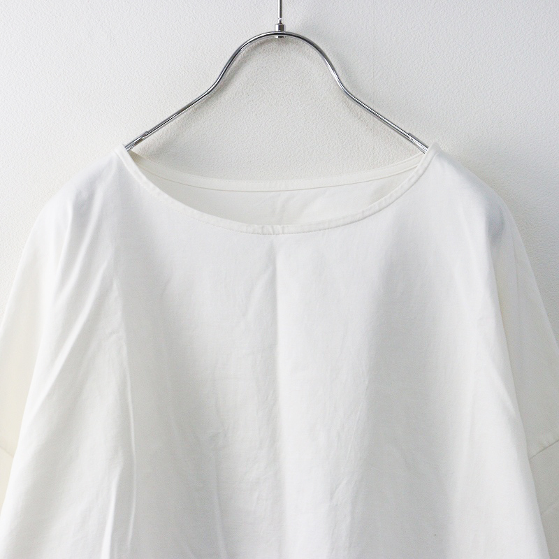 中川政七商店 コットン ワイドTシャツ ホワイト┃日本製 TEE カットソー チュニック【2400014668001】_画像3
