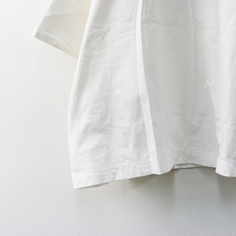 中川政七商店 コットン ワイドTシャツ ホワイト┃日本製 TEE カットソー チュニック【2400014668001】_画像4