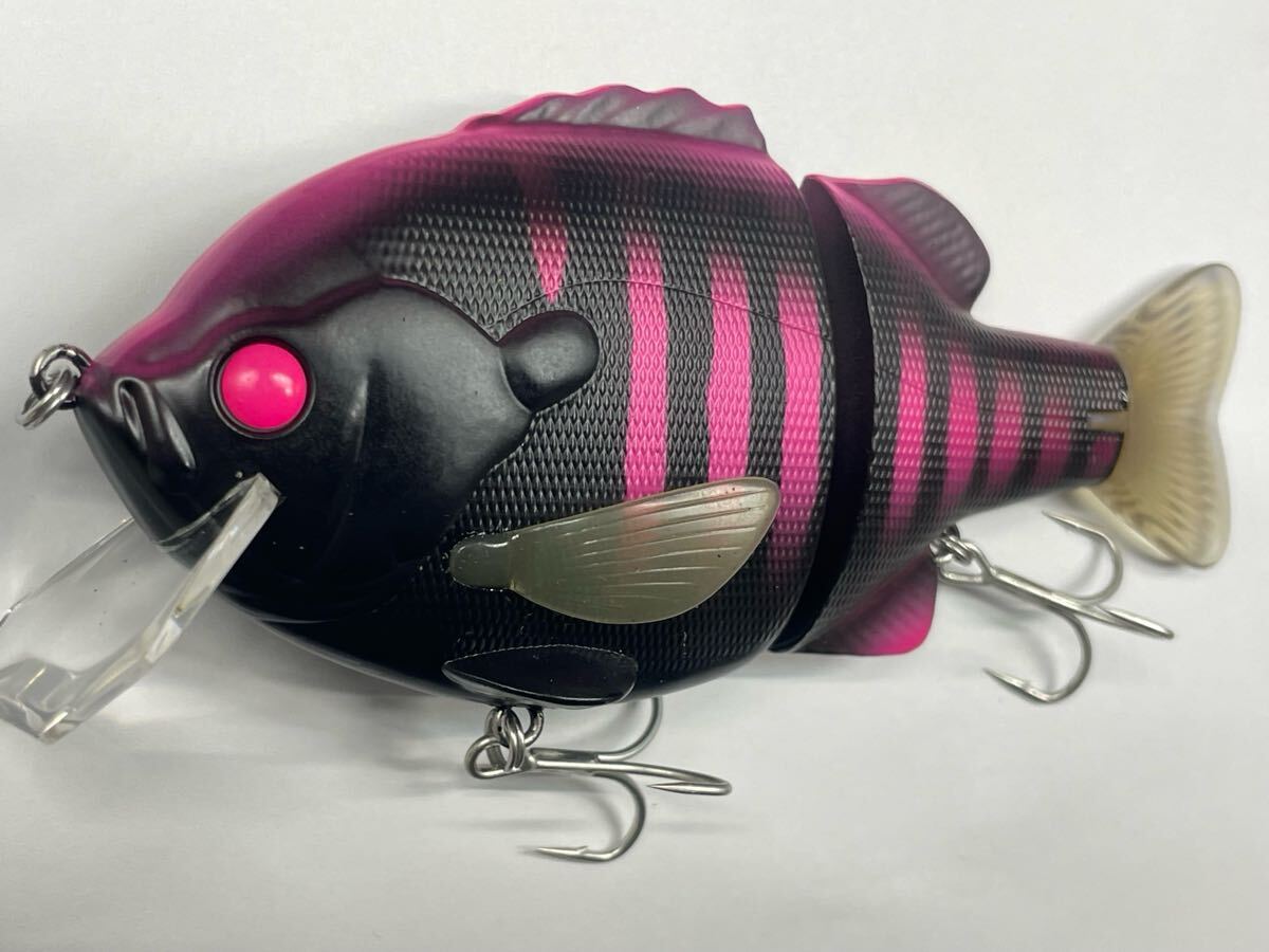 【極美品】未使用 デプス ブルドーズjr メンバー限定品 ビッグベイト ブルーギルパターン deps クランク_画像5