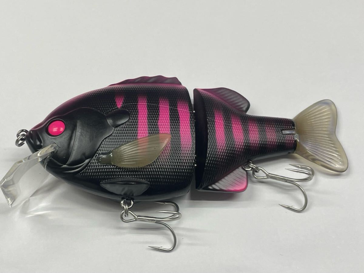 【極美品】未使用 デプス ブルドーズjr メンバー限定品 ビッグベイト ブルーギルパターン deps クランク_画像8