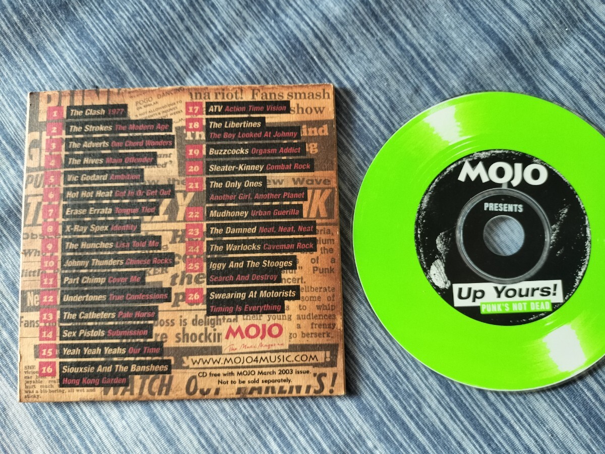 ミック・ジョーンズ 展覧会 パンフレット/雑誌MOJO付録CD、UNCUTクラッシュ特集_画像8