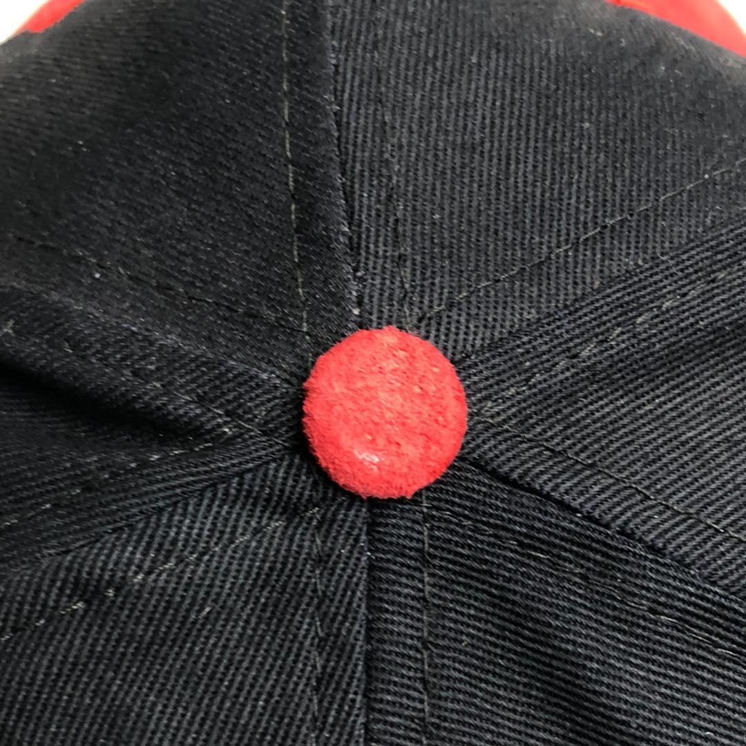 【訳あり品】アメリカ古着　キャップ　6パネルキャップ　Peterbilt　ブラック　黒　レッド　赤_画像7