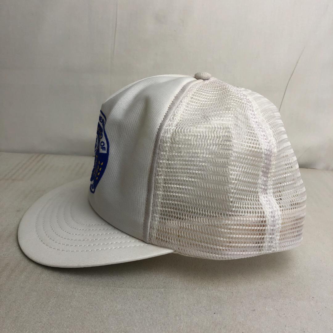 【アメリカ製】キャップ　メッシュ　トラッカーキャップ　BOILERMAKERS ホワイト 白_画像3