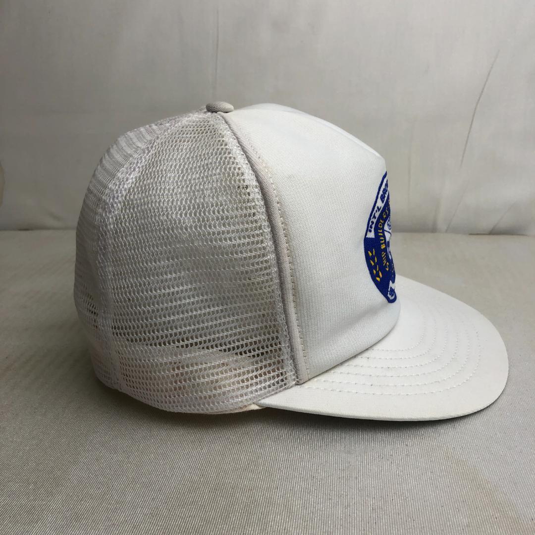 【アメリカ製】キャップ　メッシュ　トラッカーキャップ　BOILERMAKERS ホワイト 白_画像4