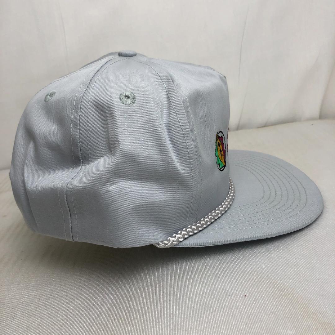 【US古着】キャップ　トラッカーキャップ　Oak Harbor Freight 刺繍ロゴ　企業物　企業ロゴ　ビンテージキャップ　グレー　灰色_画像4