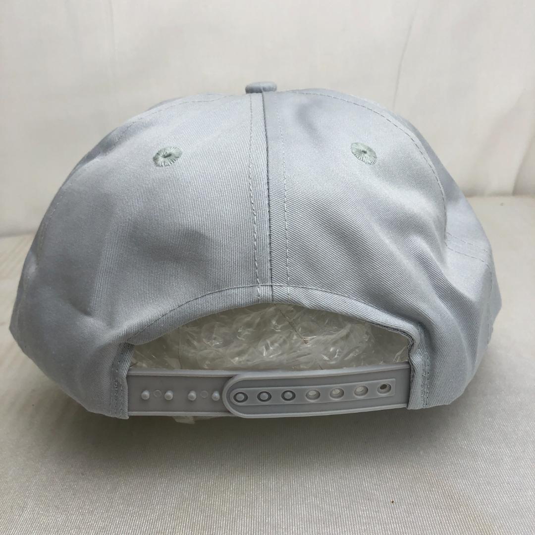 【US古着】キャップ　トラッカーキャップ　Oak Harbor Freight 刺繍ロゴ　企業物　企業ロゴ　ビンテージキャップ　グレー　灰色_画像5