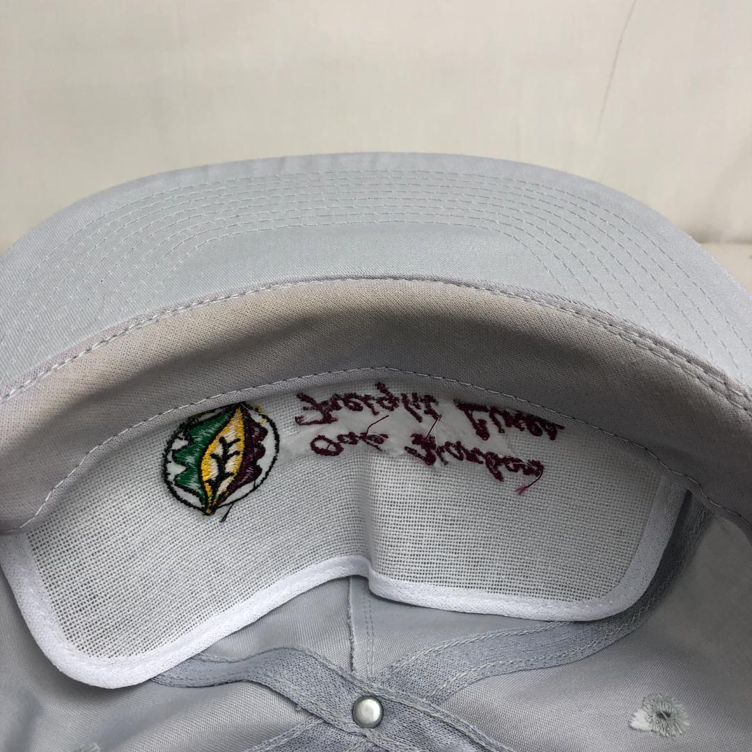 【US古着】キャップ　トラッカーキャップ　Oak Harbor Freight 刺繍ロゴ　企業物　企業ロゴ　ビンテージキャップ　グレー　灰色_画像8