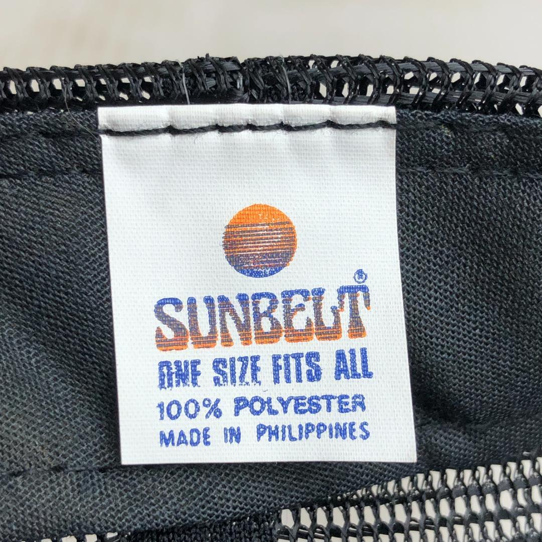 【US古着】キャップ メッシュキャップ トラッカーキャップ MUNICIPAL ブラック 黒 ホワイト 白 ビンテージキャップ_画像9