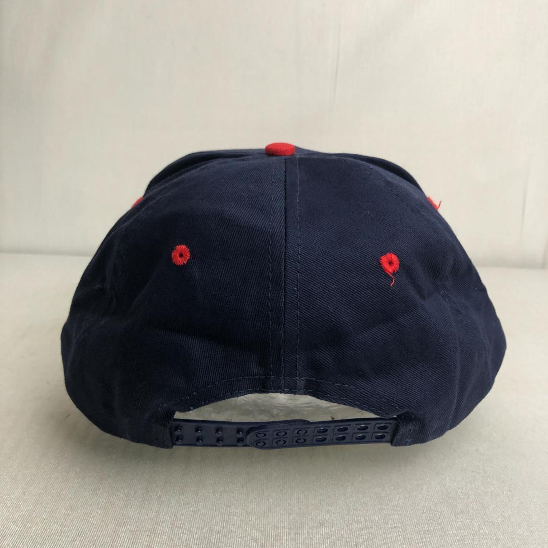【アメリカ古着】キャップ　トラッカーキャップ　刺ロゴ　Blue Ribbon　レッド　赤　ツートンカラーキャップ_画像5