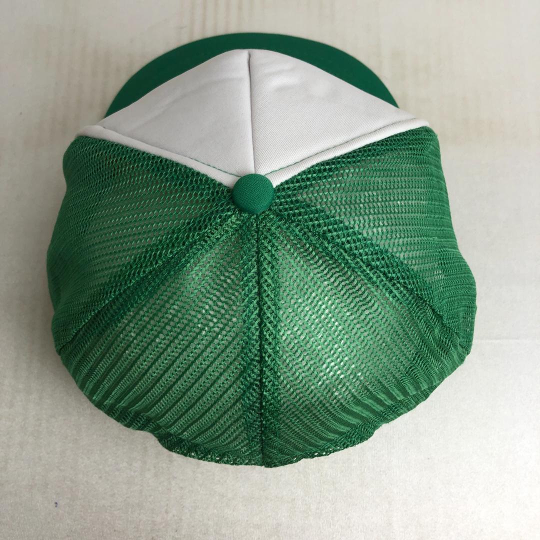 【US古着】キャップ　メッシュキャップ　トラッカーキャップ　Old Fart　グリーン 緑　ホワイト　白　ツートンカラーキャップ_画像6