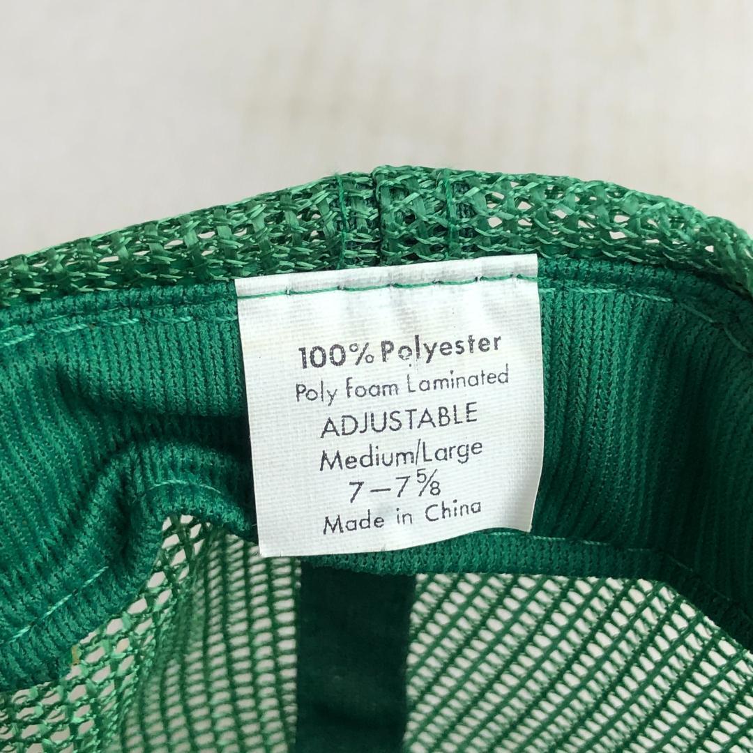 【US古着】キャップ　メッシュキャップ　トラッカーキャップ　Old Fart　グリーン 緑　ホワイト　白　ツートンカラーキャップ_画像9