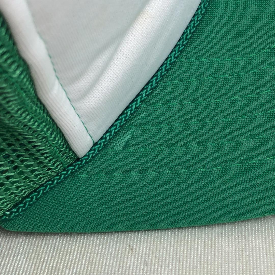 【US古着】キャップ　メッシュキャップ　トラッカーキャップ　Old Fart　グリーン 緑　ホワイト　白　ツートンカラーキャップ_画像10