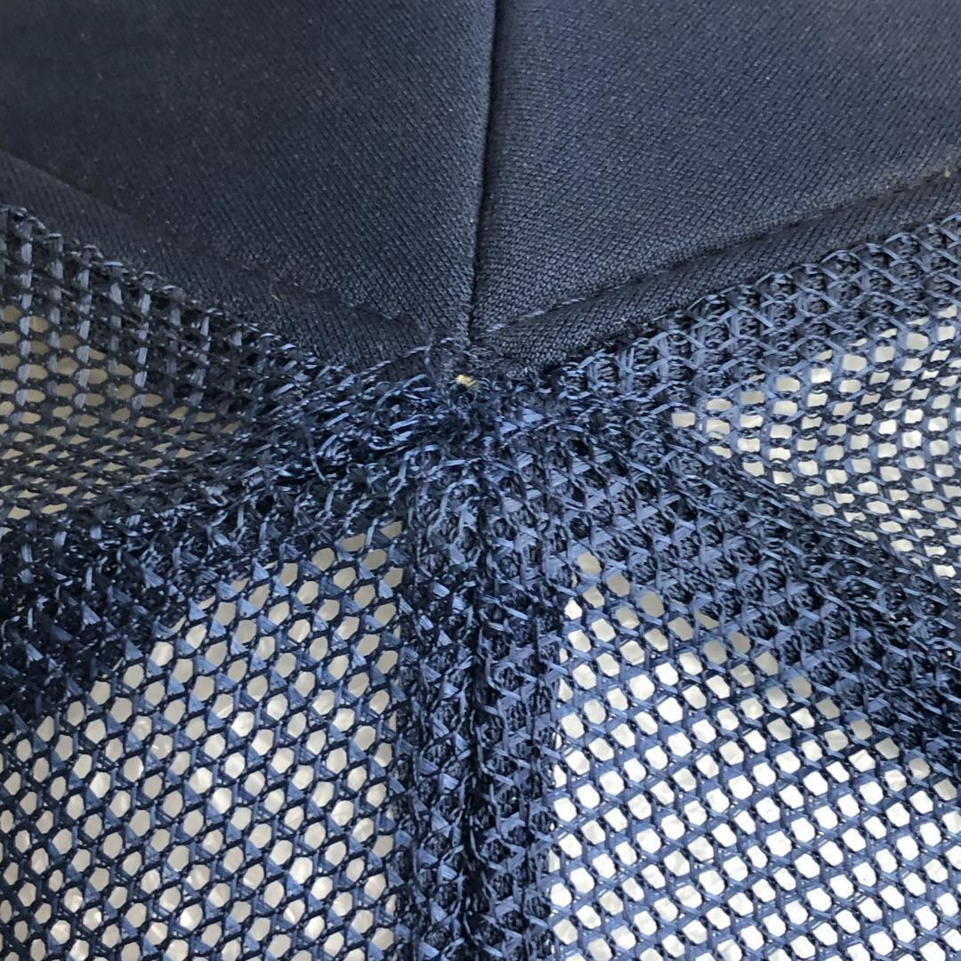 【訳あり品】US古着 キャップ メッシュキャップ トラッカーキャップ GARY'S ネイビー 紺 ホワイト 白 企業ロゴ_画像7