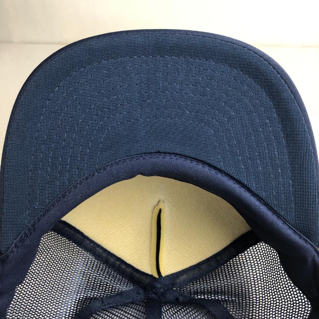 【訳あり品】US古着 キャップ メッシュキャップ トラッカーキャップ GARY'S ネイビー 紺 ホワイト 白 企業ロゴ_画像9