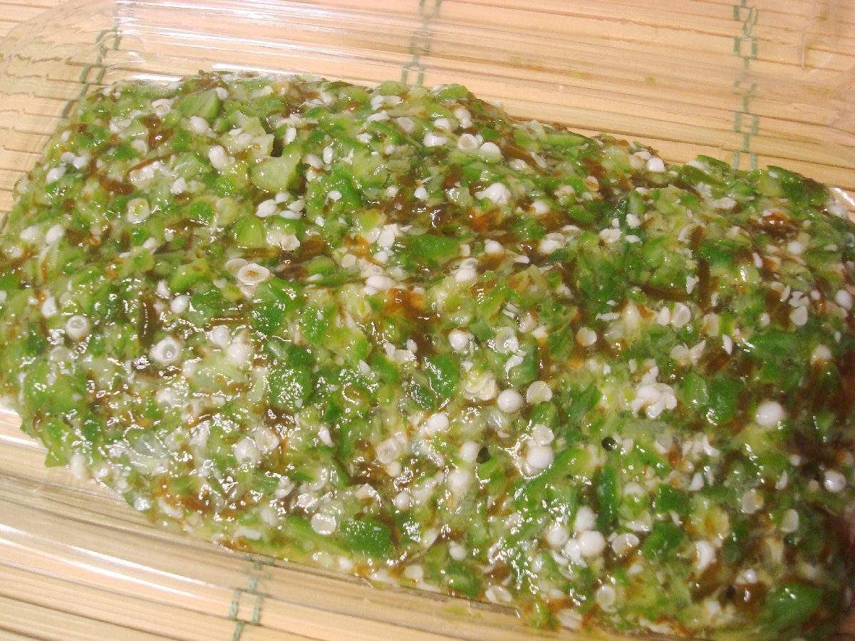 築地丸中　ネバトロ！もずくオクラ100ｇ！ おくらもずく_画像4