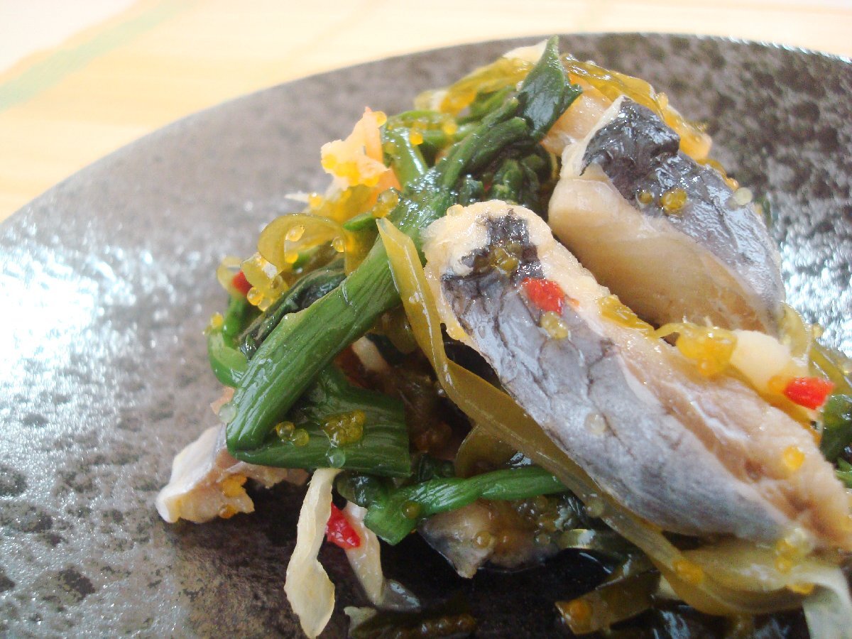 築地丸中　にしん菜の花漬け140ｇ！食感がよく彩もきれい！ニシン_画像5