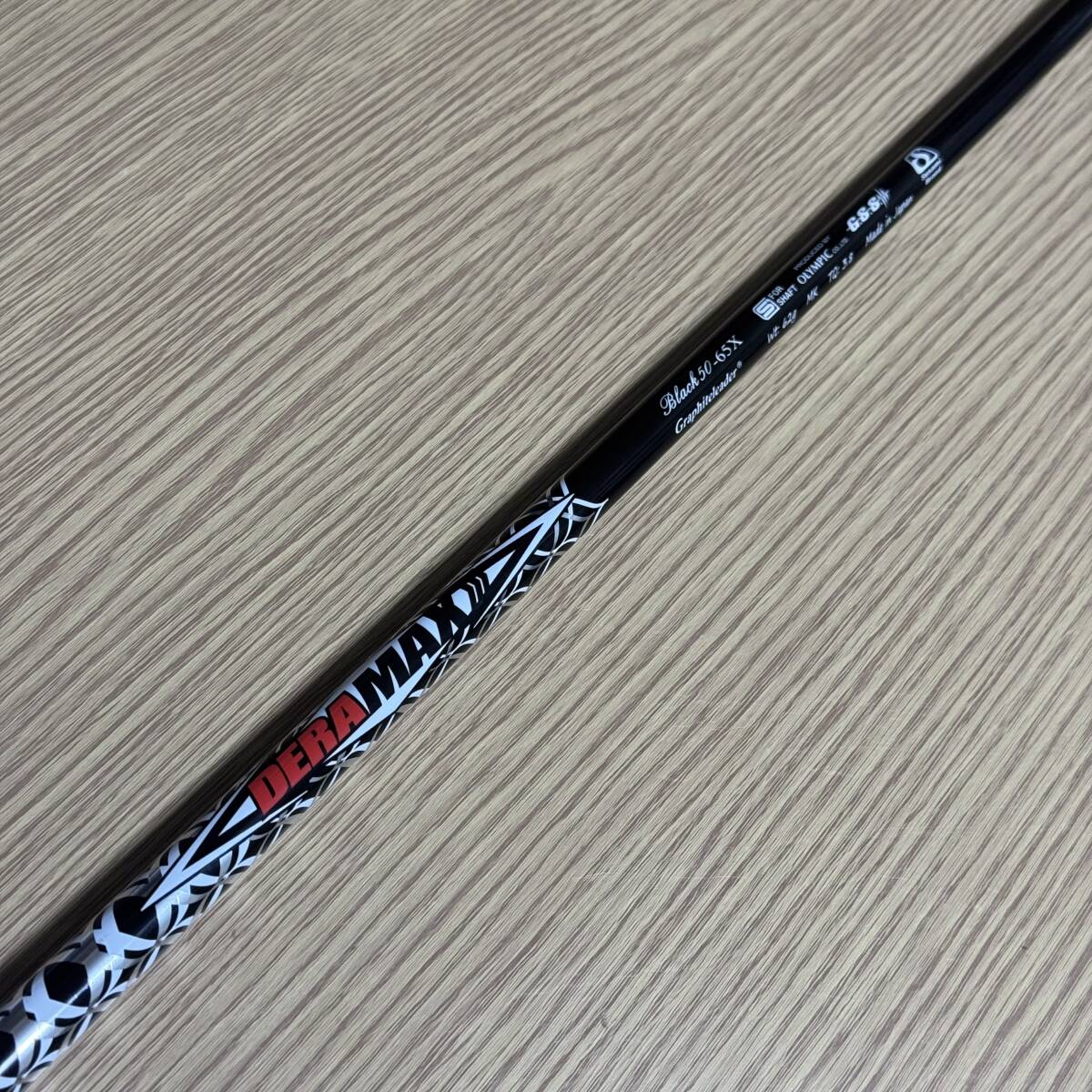 【送料無料 希少 長尺】テーラーメイド 1W オリムピック デラマックス ブラック 50 65X ドライバー / OLYMPIC DERAMAX BLACK Qi35 Qi10_画像1