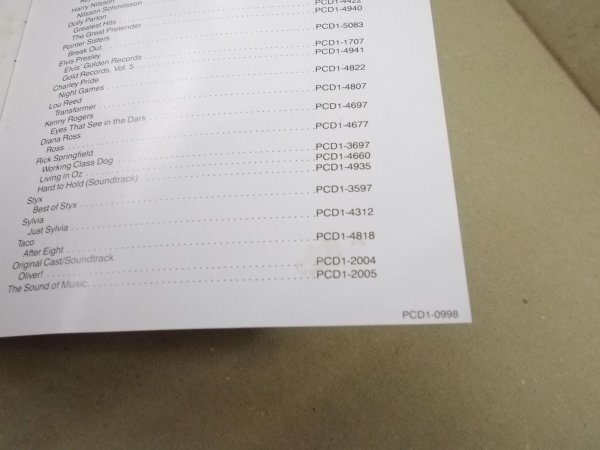 【レアCD】David Bowieデヴィッド・ボウイデビッド・ボウイー/ヤング・アメリカン 盤面良好 初版 税表記無 ￥３８００ RPCD-12_画像7