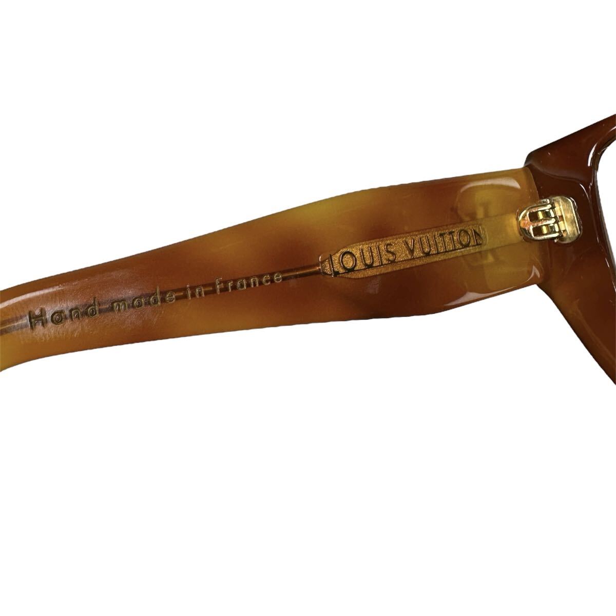 超希少◇Louis Vuitton ルイヴィトン BINDI 2006年 ビンディ カラーストーン 1P アイウェア サングラス メガネ ユニセックス_画像7