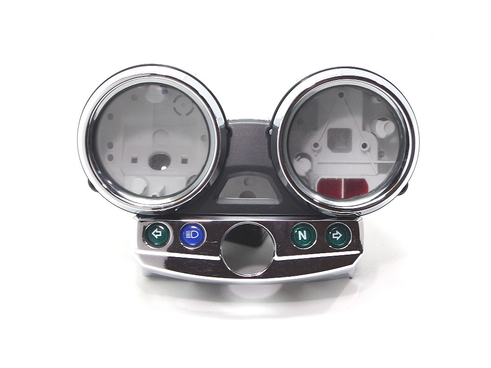 カワサキ純正互換タイプ メーターケースセット ◆新品 スピードメーターカバー Kawasaki ZRX1100 / ZRX1200R A4～_画像5