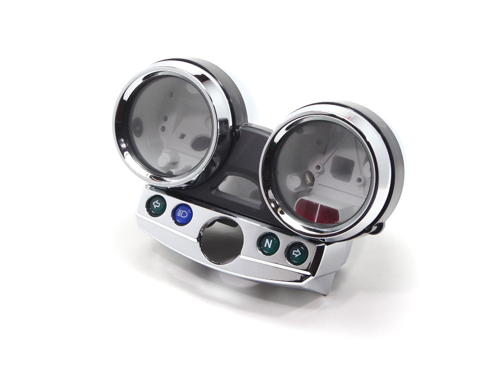 カワサキ純正互換タイプ メーターケースセット ◆新品 スピードメーターカバー Kawasaki ZRX1100 / ZRX1200R A4～_画像6