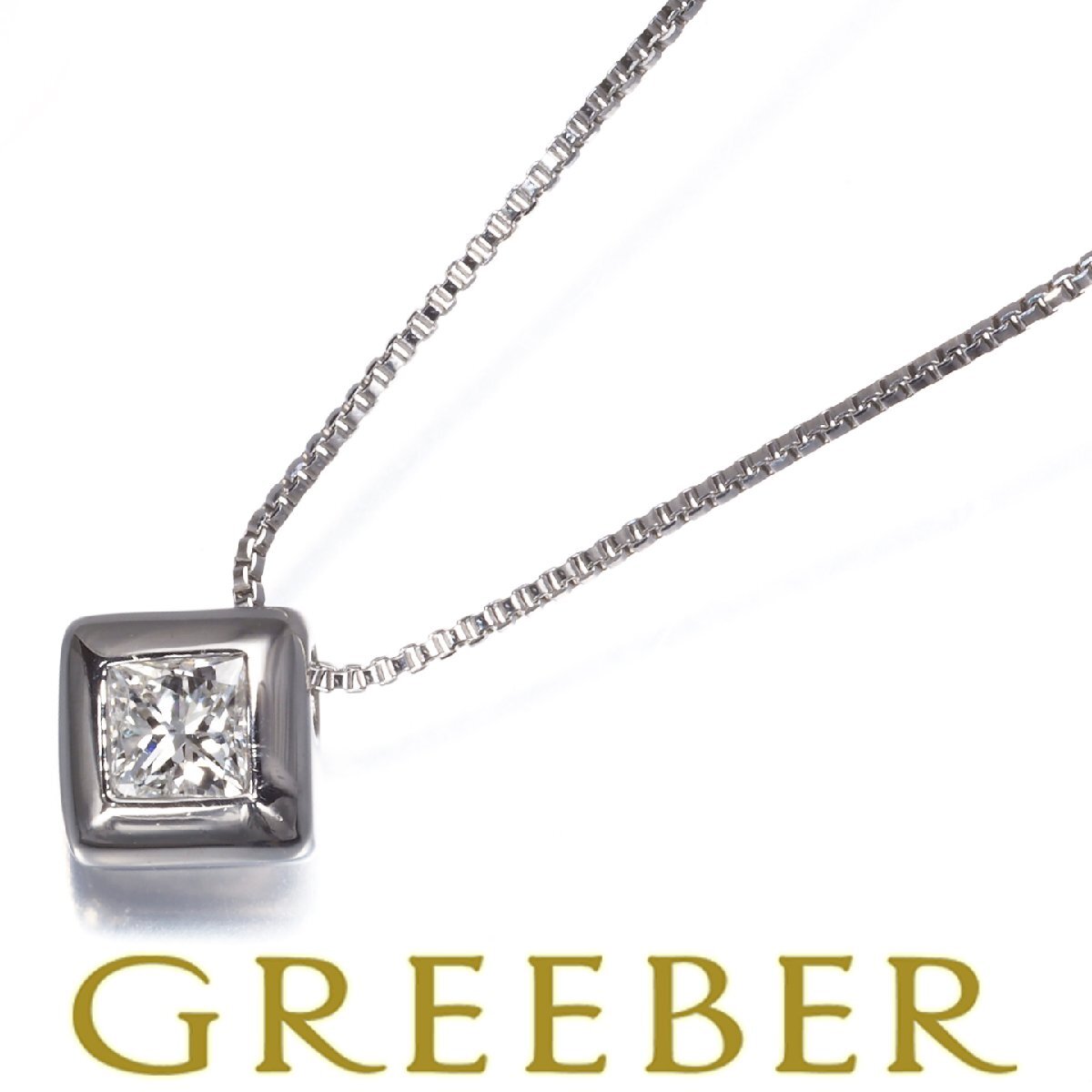  Vendome колье diamond бриллиант 0.23ct огранка Принцесса Pt950/Pt850 BLJ/GENJ большое снижение цены товар 