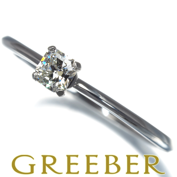 ティファニー リング ダイヤ ダイヤモンド 0.20ct I VVS1 トゥルー ソリティア 12号 Pt950 鑑定書 指輪 BLJ_画像1