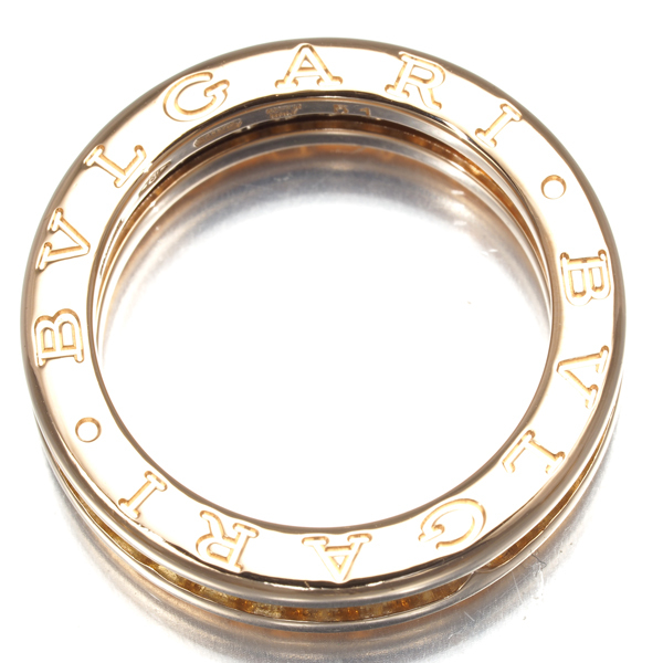  BVLGARY кольцо diamond бриллиант Be Zero One B-ZERO1 XS полный Eternity 51 номер K18PG кольцо BLJ большое снижение цены товар 