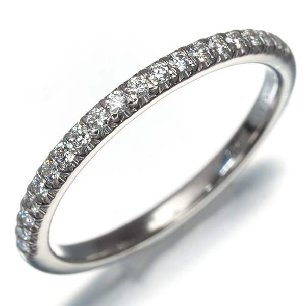 ティファニー リング ダイヤ ダイヤモンド ソレスト ハーフエタニティ 12号 Pt950 指輪 BLJ_画像2